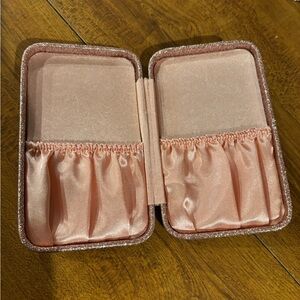 Pink Jewelry Travel Case